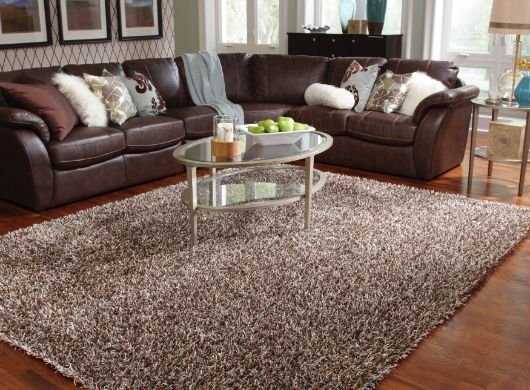 hand tufted shaggy carpet
