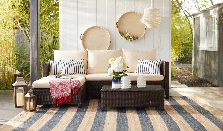 area rugs materials