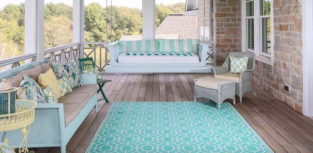 comfortable outdoor space