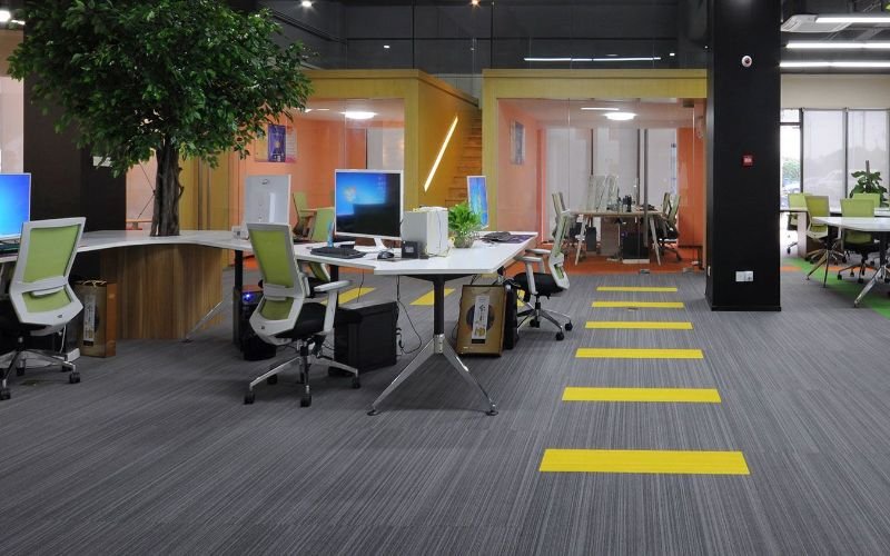 Professional office carpets look