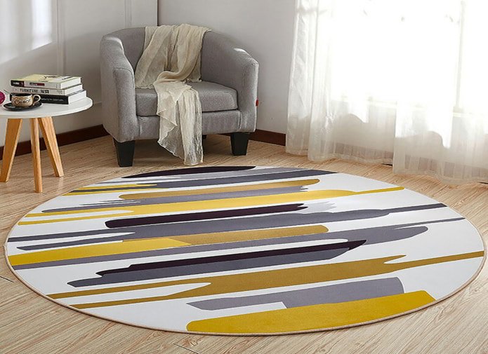 Modern Round Carpets Dubai