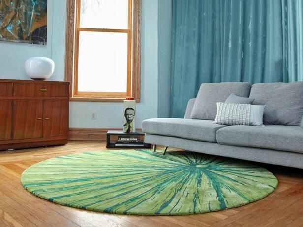 Round Living Room Rugs Dubai